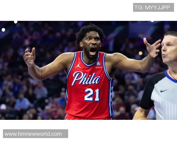 恩比德被罚5万美元！打成2+1后做不雅观手势 大帝回应裁判也该罚